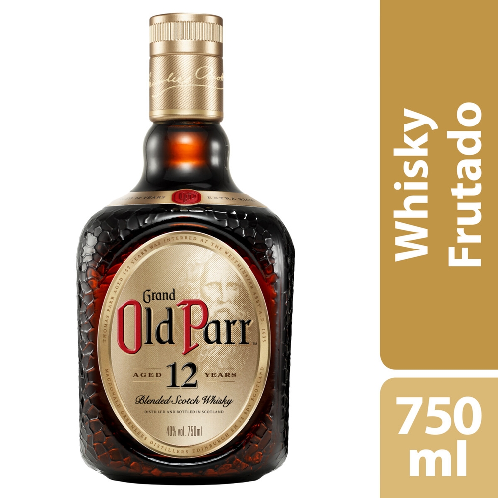 Whisky 12 years Old Parr Grand 750ml - Sonda Supermercado Delivery
