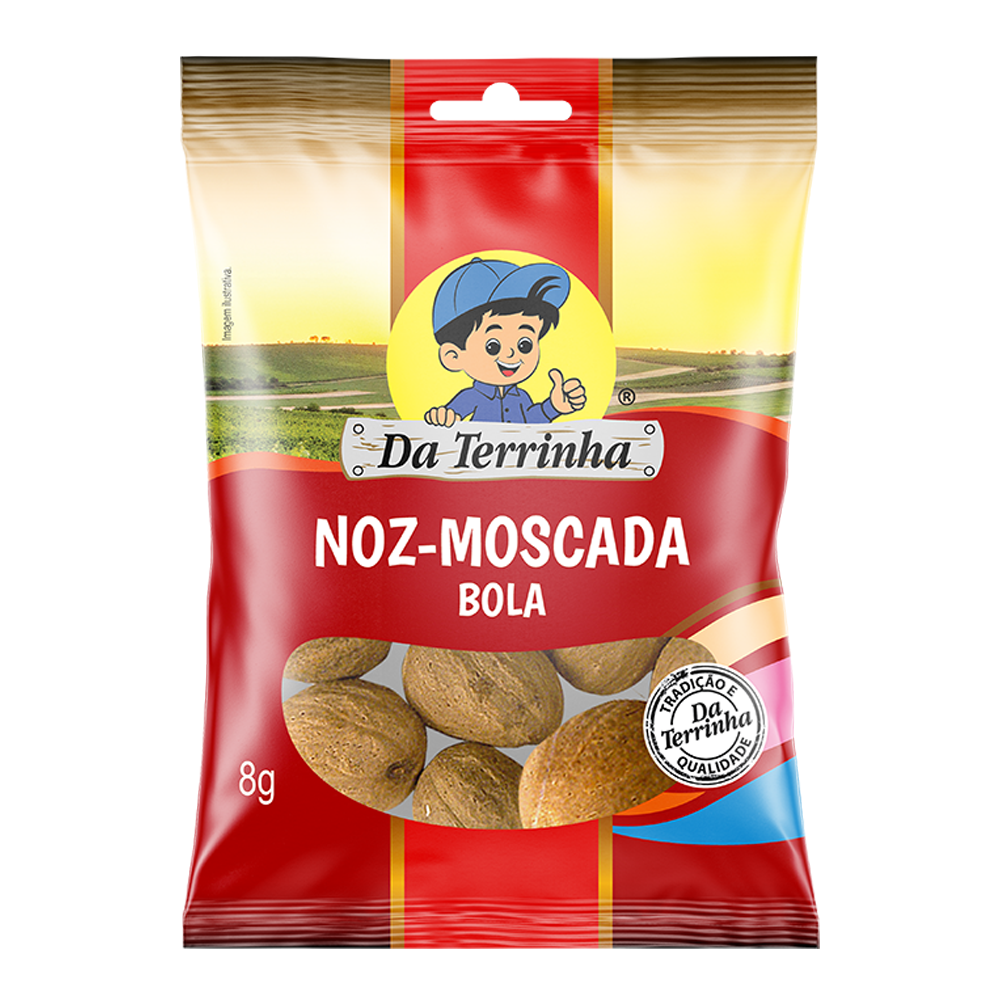 モスリーフ　だーやまん Noz Moscada Da Terrinha 8g - Sonda Supermercado Delivery