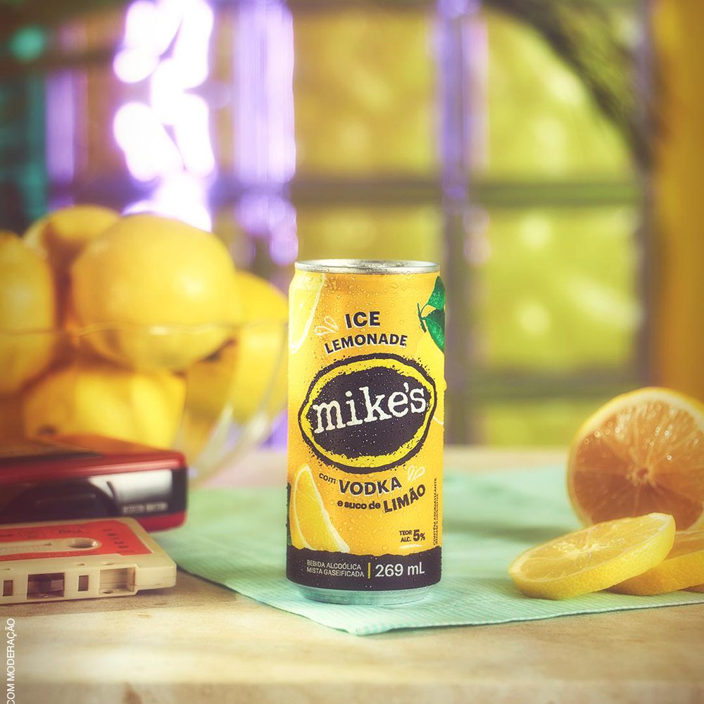 Bebida mista limão Hard Lemonade lata 269ml - Sonda Supermercado