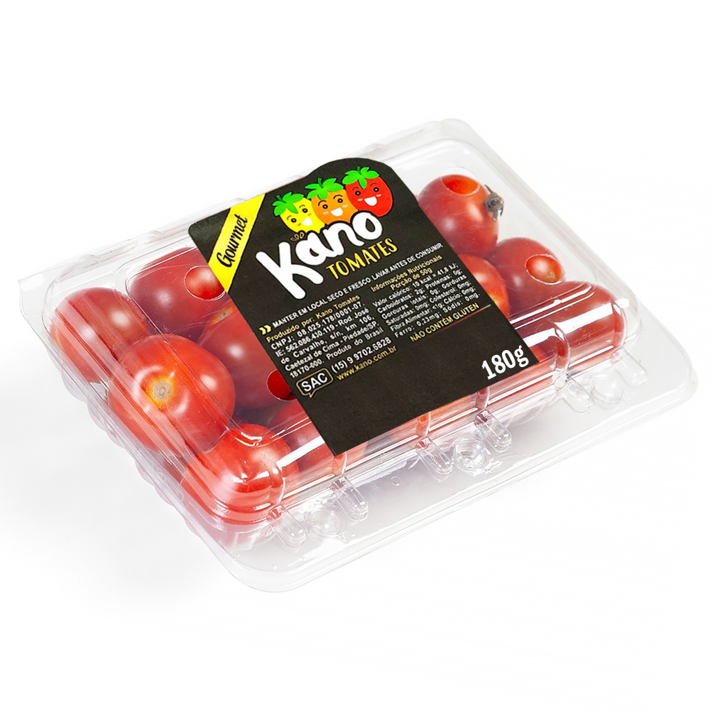 Tomate grape vermelho Kano Gourmet 180g - Sonda Supermercado Delivery