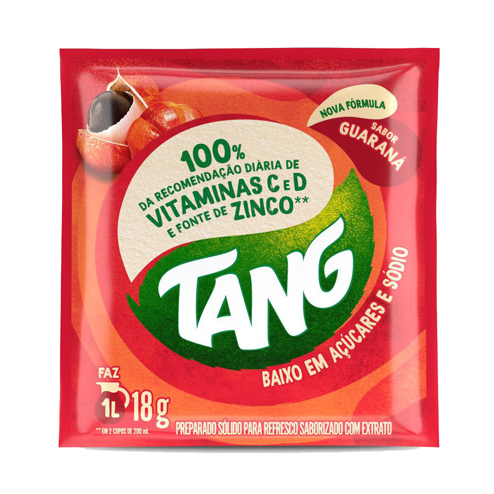 Pó para preparo de bebida guaranã Tang 18g - Sonda Supermercado