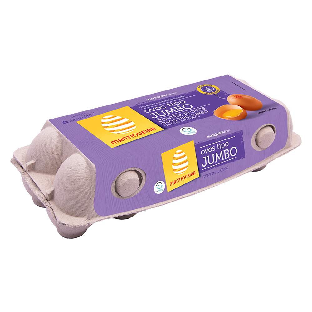 Ovos Tipo Jumbo Vermelhos Mantiqueira 10 Unidades - Sonda Supermercado ...