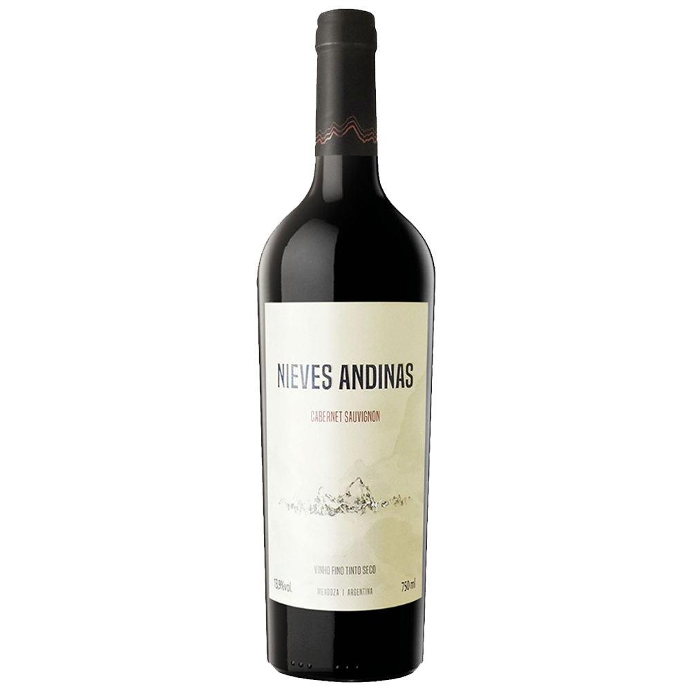Vinho argentino cabernet sauvignon Nieves Andinas 750ml - Sonda