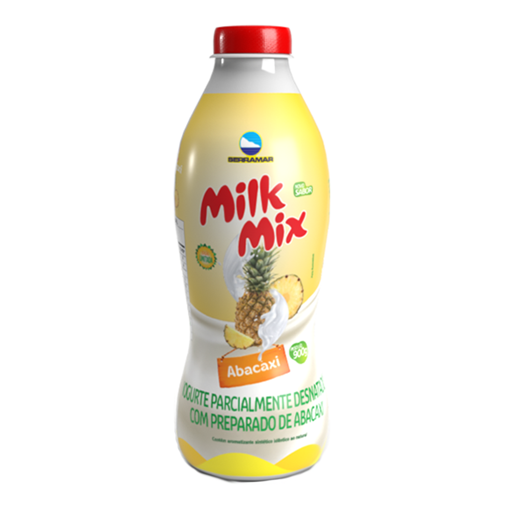 Iogurte abacaxi Serramar Milk Mix 900g - Sonda Supermercado Delivery