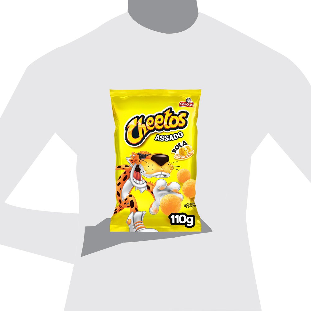 Salgadinho Sabor Queijo Suiço Cheetos Bola 48g