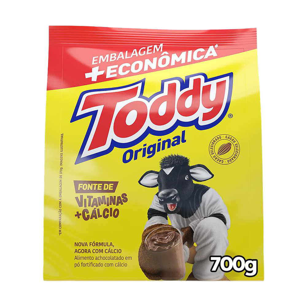 Achocolatado em Pó Original Toddy Embalagem Econômica 700g Sonda