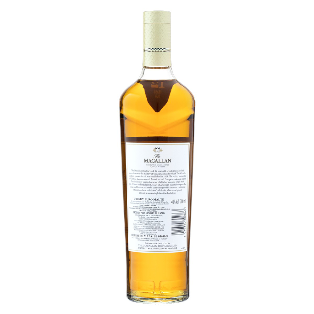 Whisky 12 years double cask The Macallan Double Cask 700ml - Sonda