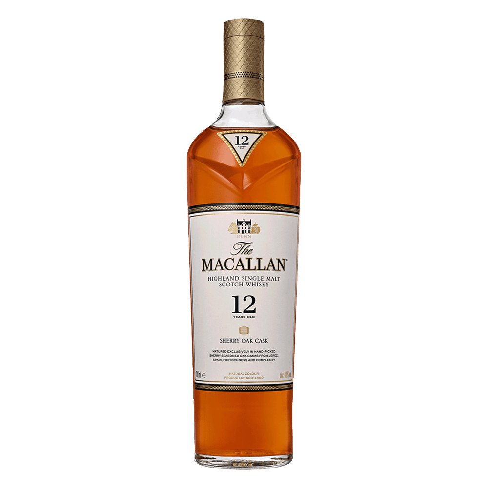 Whisky 12 years sherry oak The Macallan 700ml - Sonda Supermercado