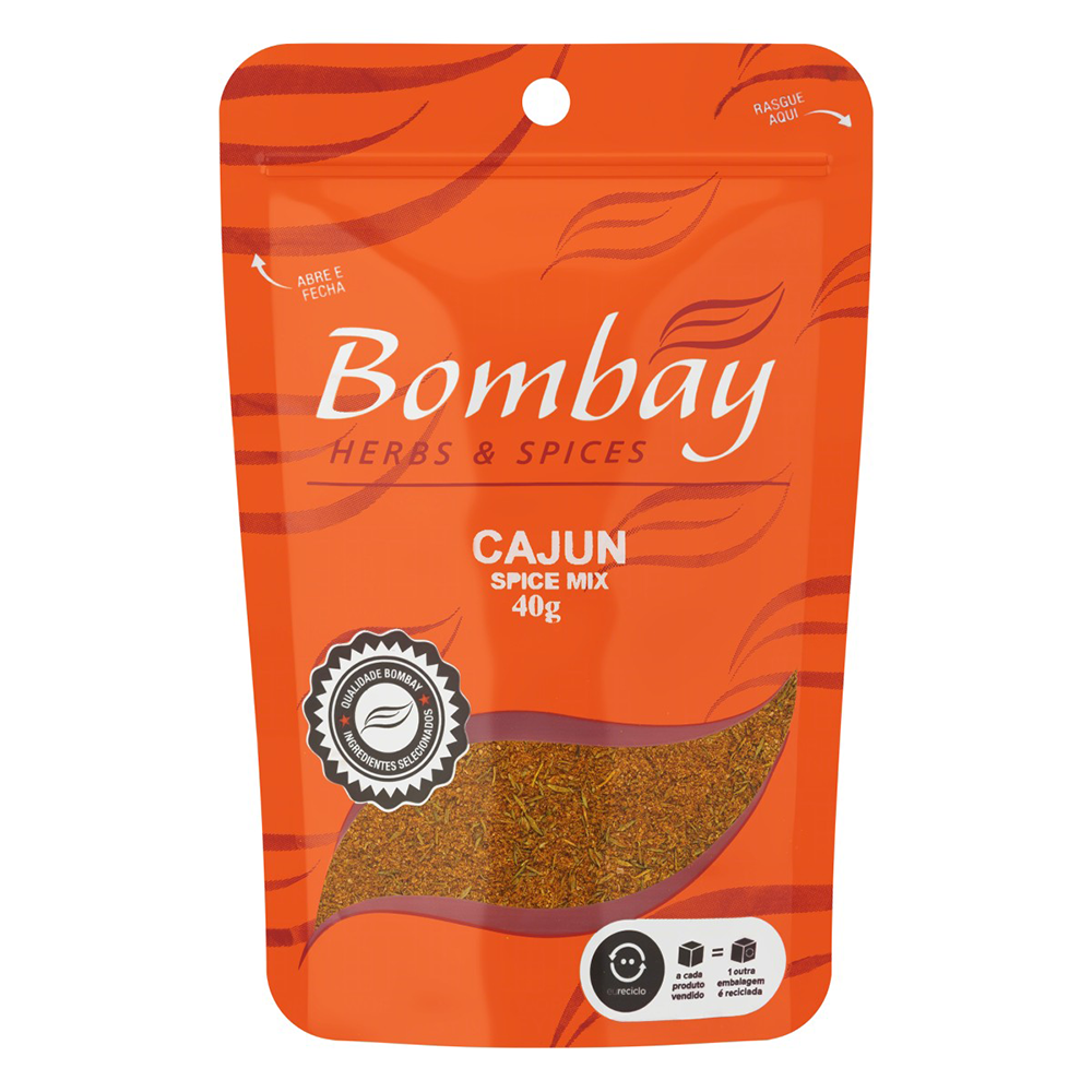 Cajun Bombay Herbs & Spices Pouch 40g - Sonda Supermercado Delivery
