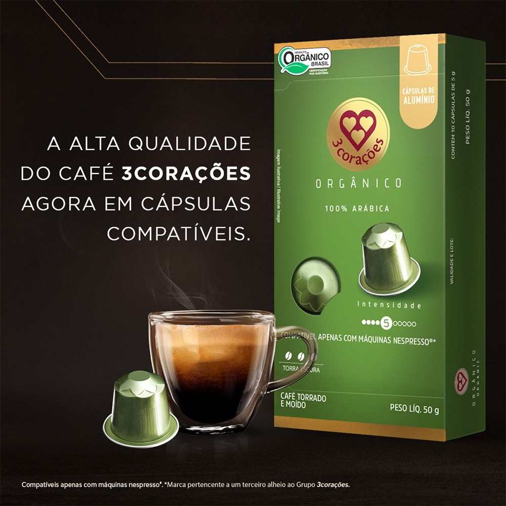 Café Fácil - Cápsulas de Café Compatíveis com Nespresso Lor