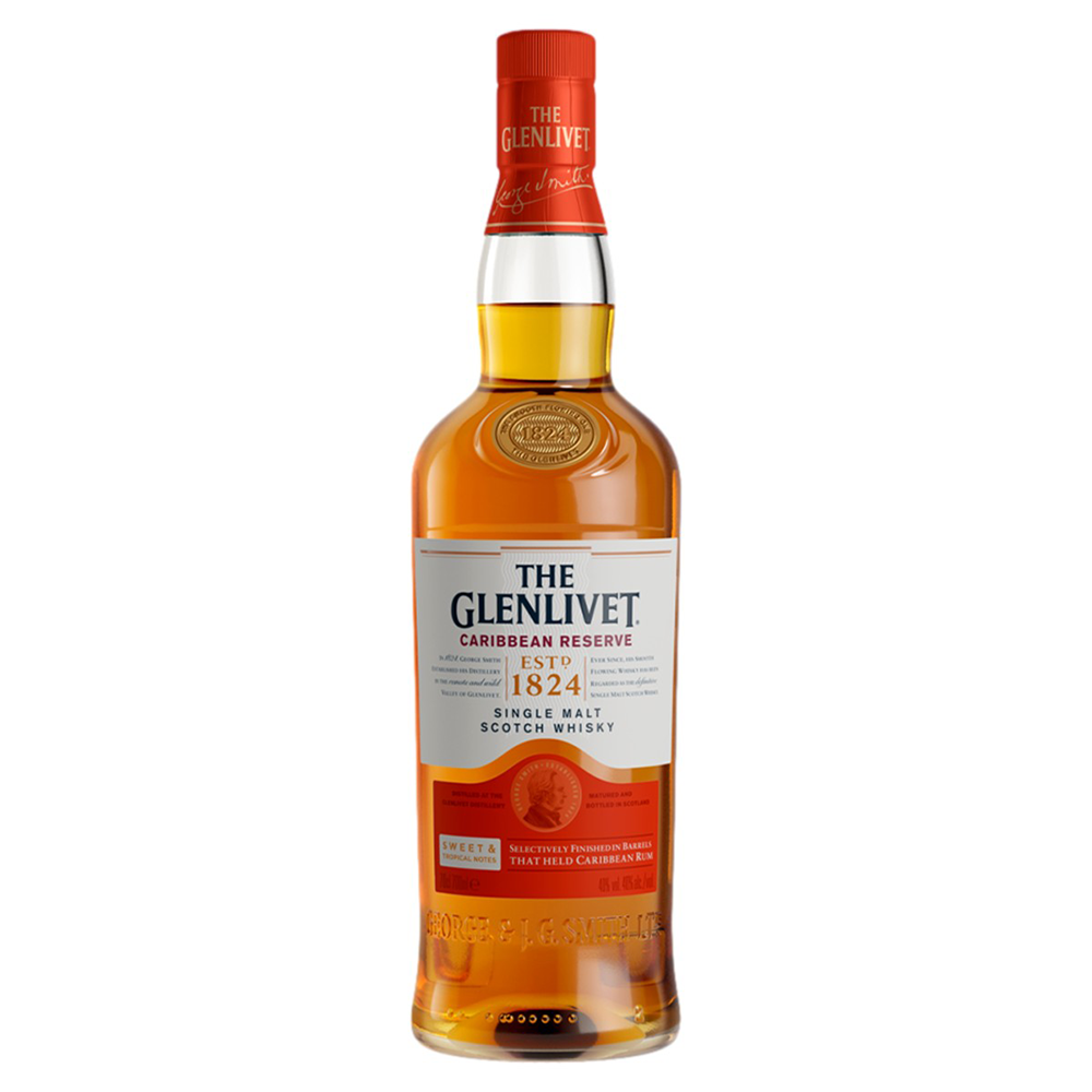 Whisky The Glenlivet Caribbean Reserve 750ml - Sonda Supermercado