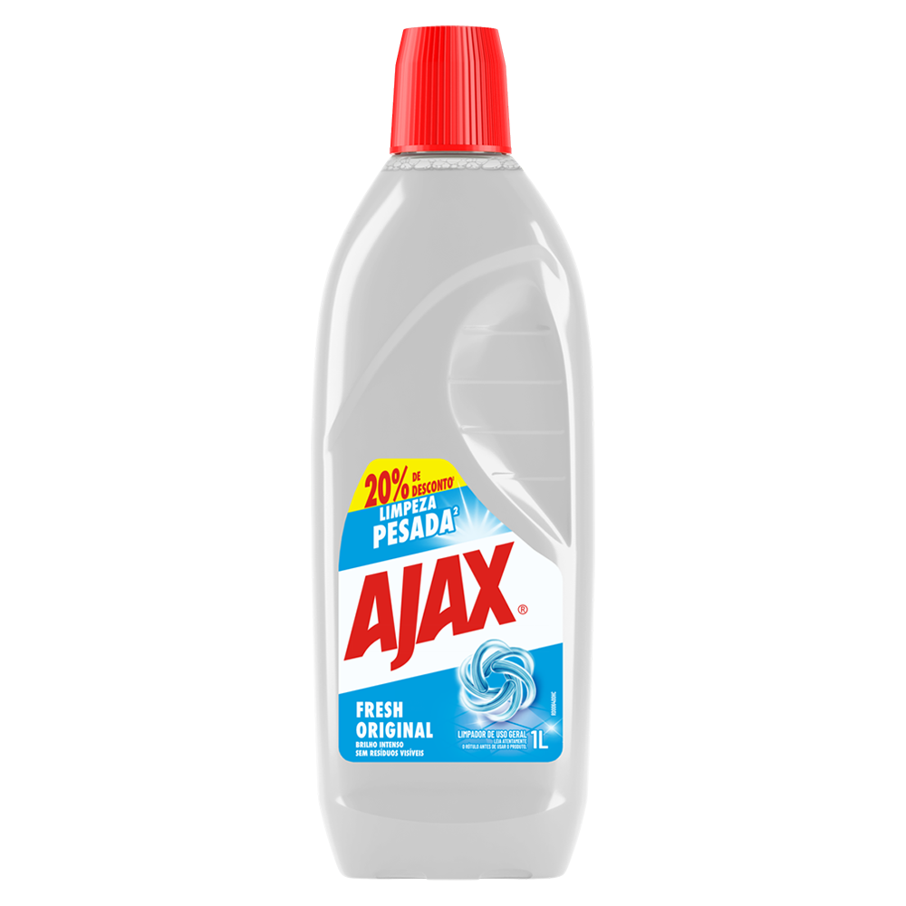 Ayu Limpador Uso Geral Fresh Original Ajax 20% de desconto 1l - Sonda