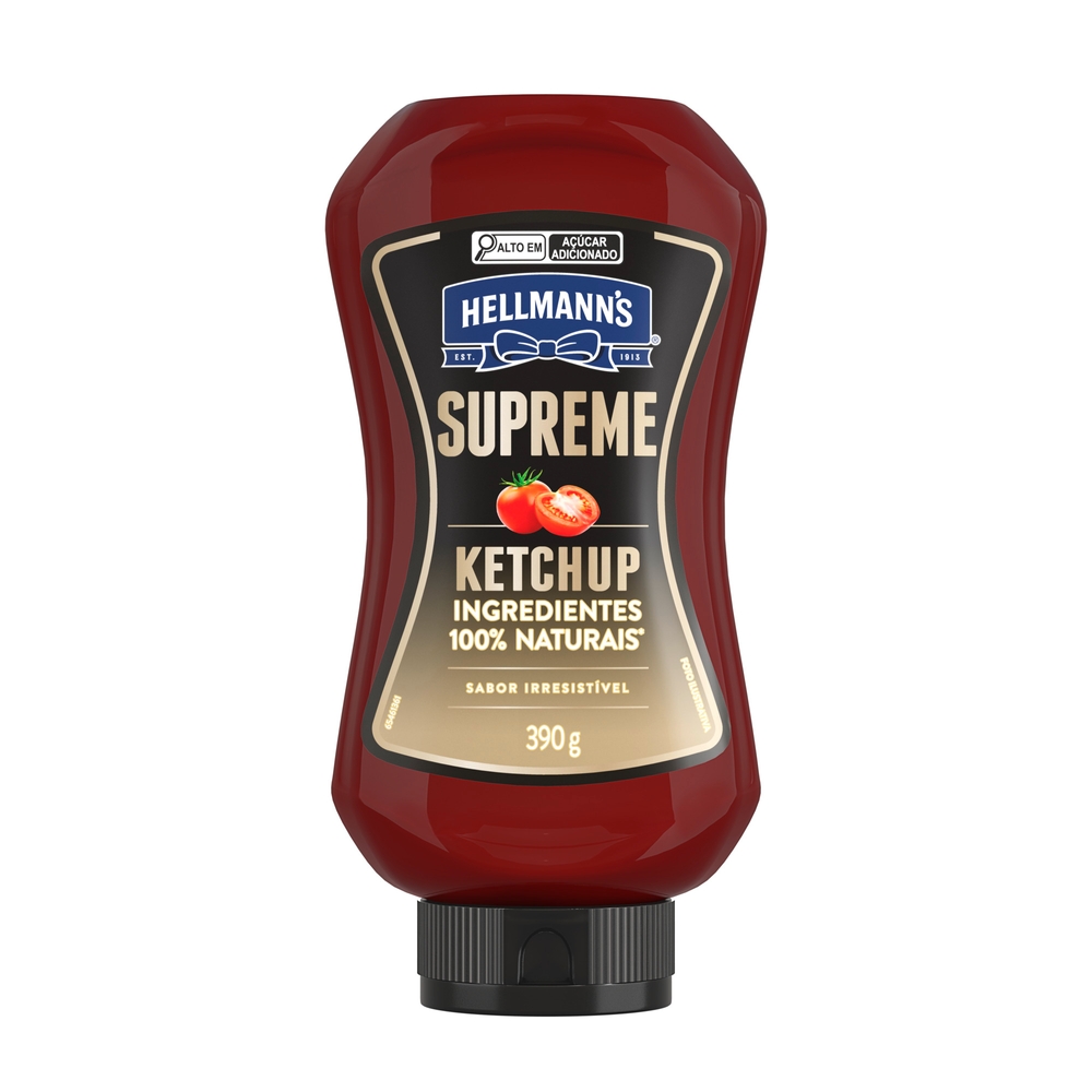 Ketchup Hellmann's Supreme squeeze 390g - Sonda Supermercado Delivery