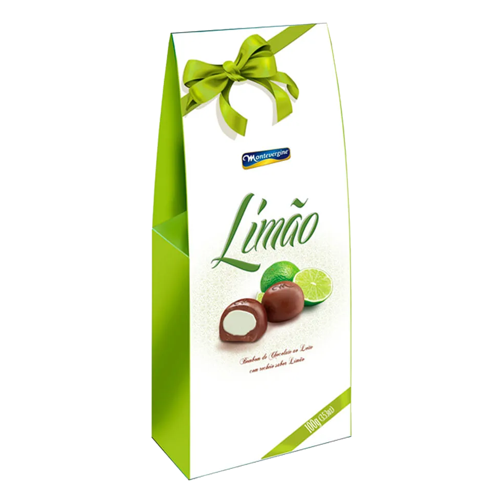 Bombom chocolate com recheio de limão Montevérgine 55g - Sonda