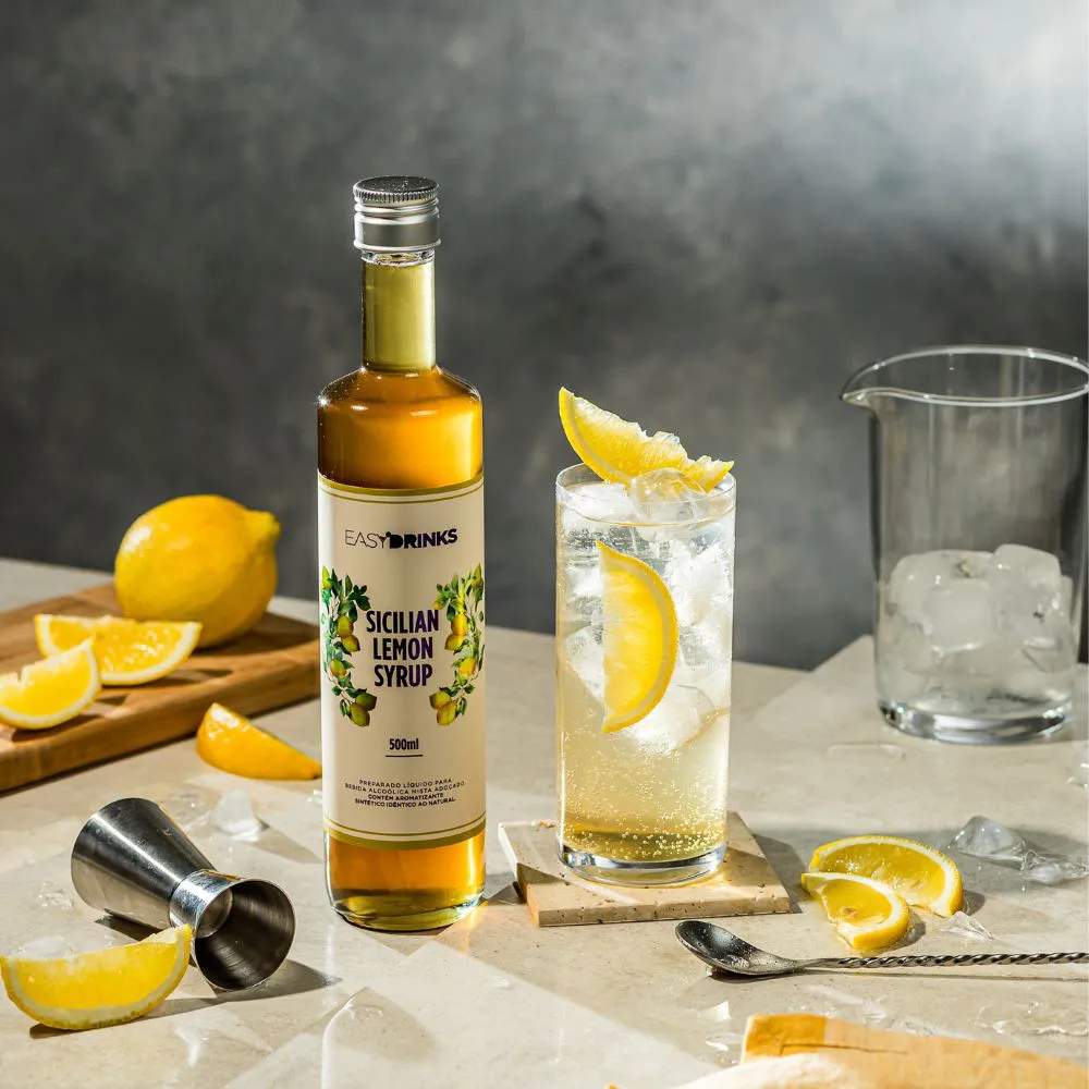 Xarope Sicilian Lemon Easy Drinks 500ml - Sonda Supermercado Delivery