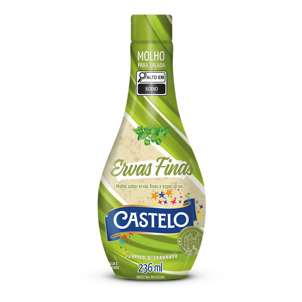 MOLHO SALADA CASTELO ERVAS FIN