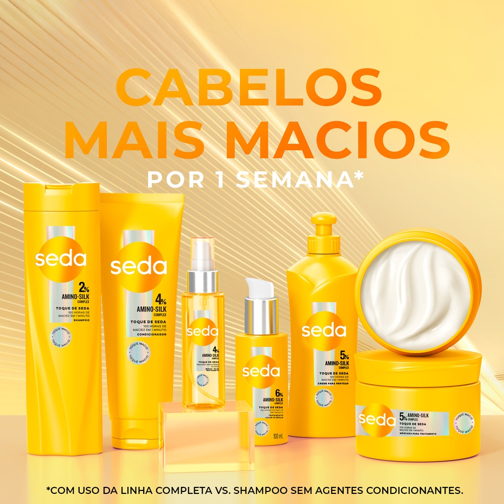 Serúm capilar óleo tratamento toque de seda Seda 60ml - Sonda