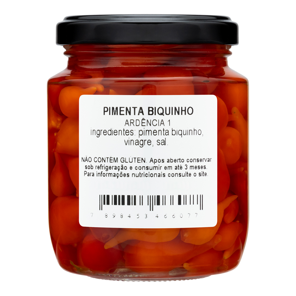 Pimenta-Biquinho em Conserva Bombay Herbs & Spices Vidro 95g