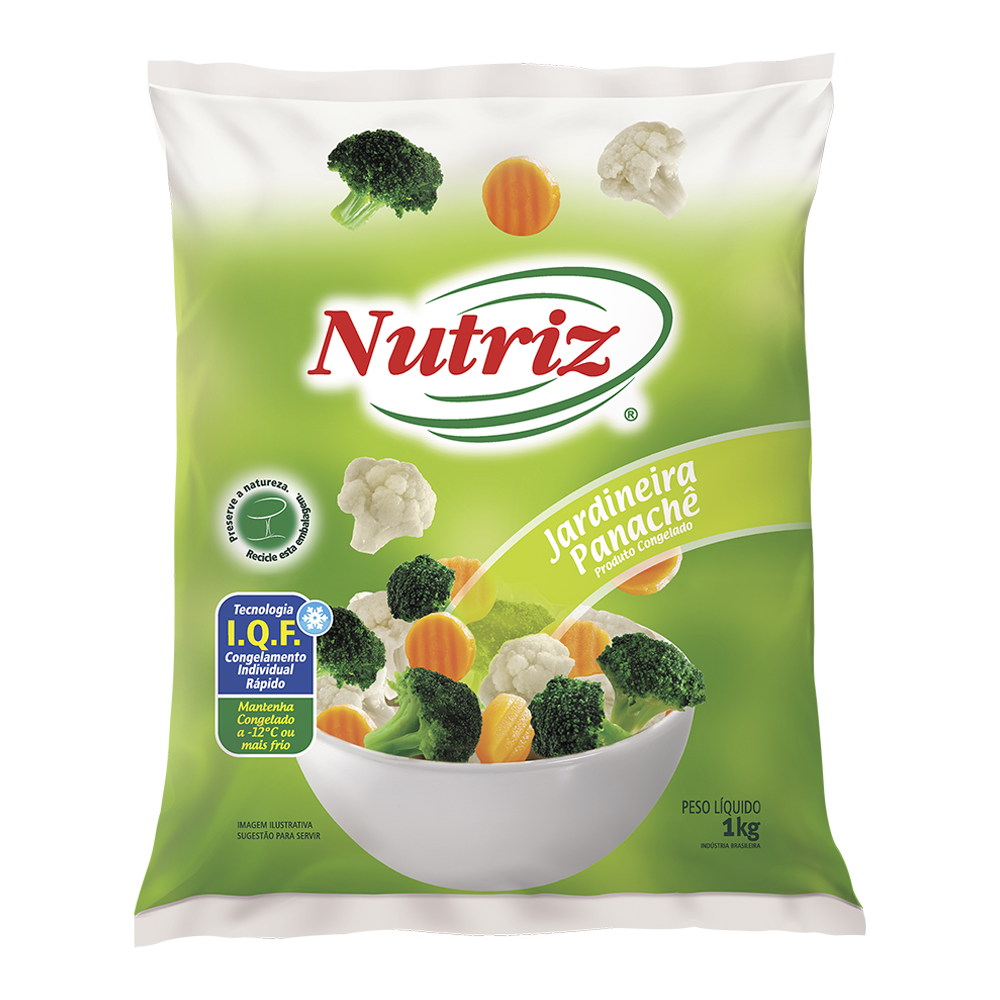 Jardineira panachê Nutriz congelado 1kg - Sonda Supermercado Delivery