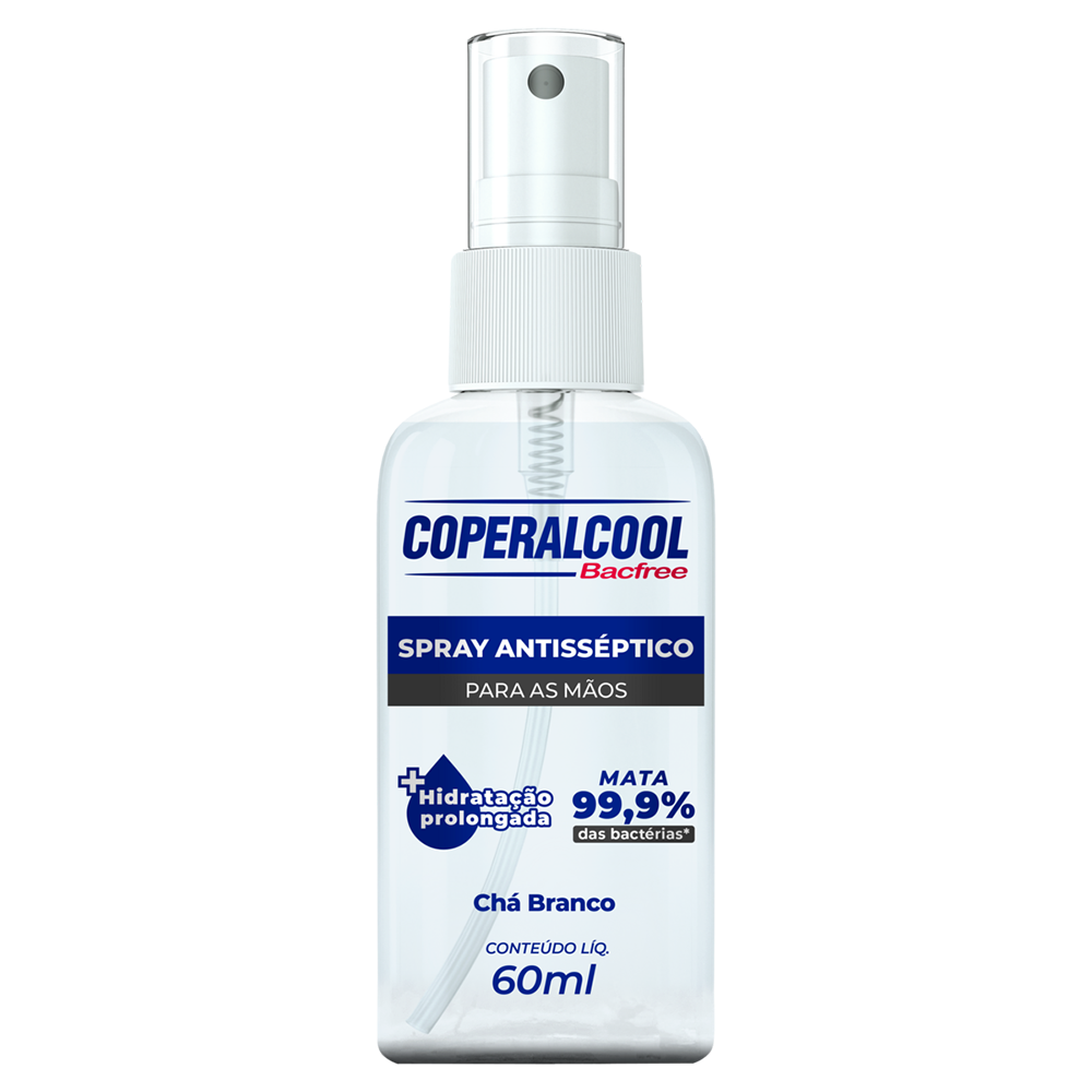 Antisséptico para Mãos Chá Branco Coperalcool 60ml - Sonda