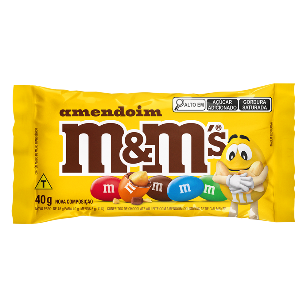 ★全種セット★ M&M's エムアンドエムズ スキャンラジオ Confeito com amendoim M&M's 40g - Sonda Supermercado Delivery
