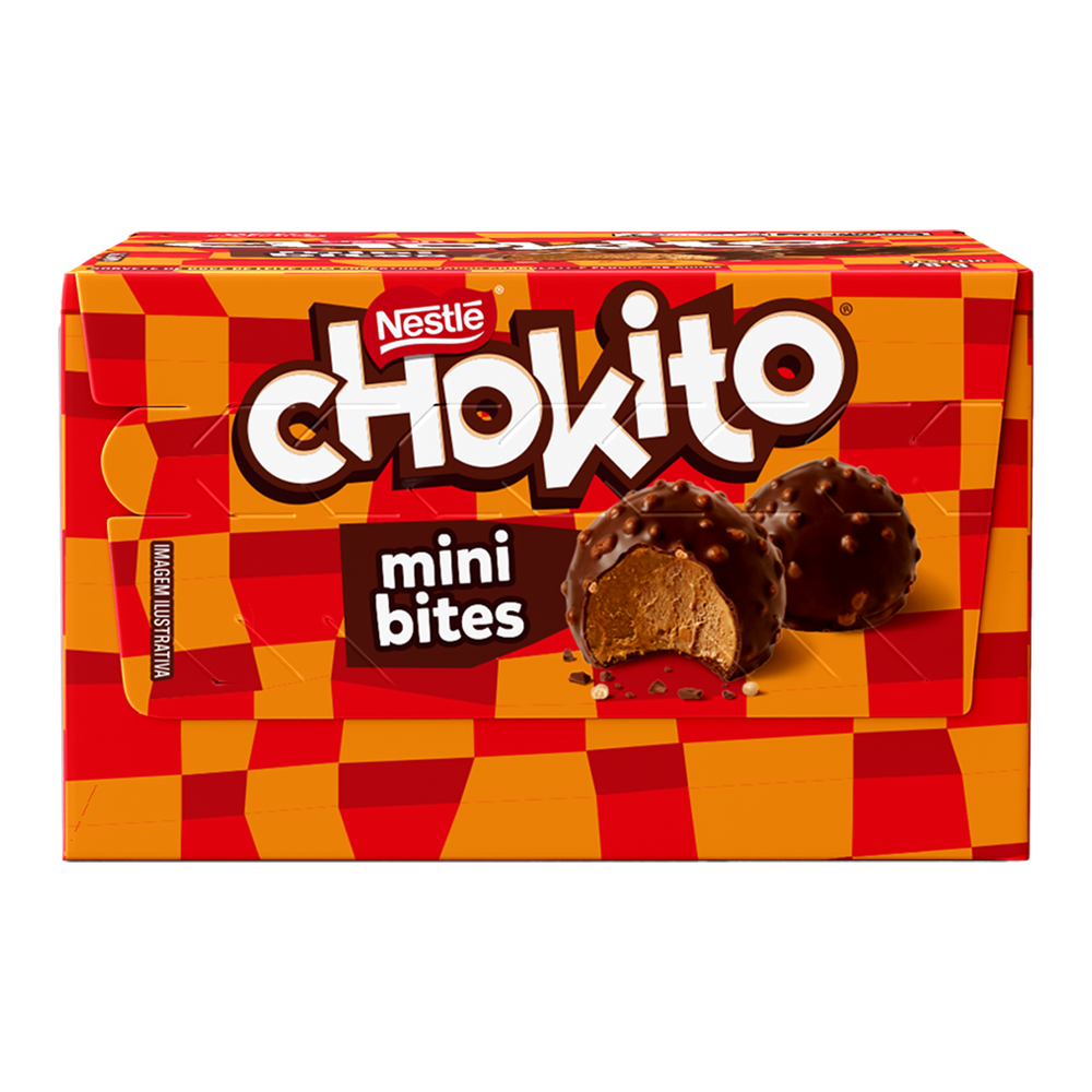 Sorvete chokito mini bites Nestlé 78g - Sonda Supermercado Delivery