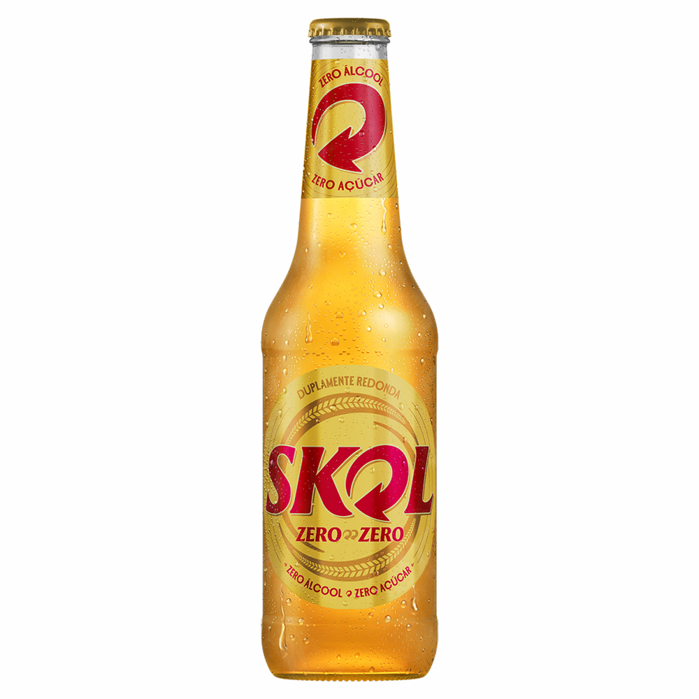CERVEJA SKOL ZERO LONG NECK