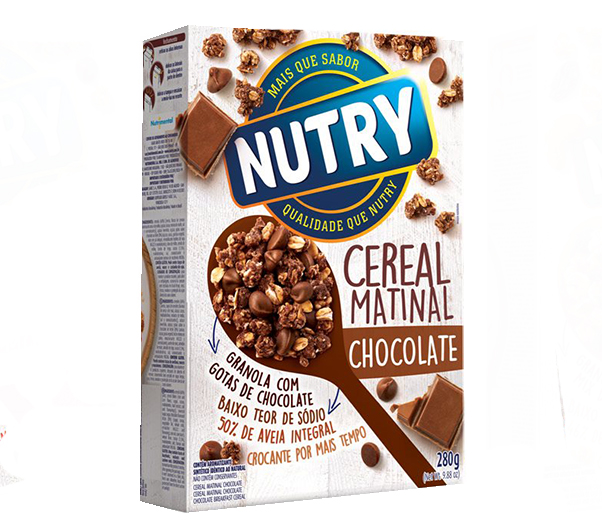 Cereal matinal Nutry chocolate 280g - Sonda Supermercado Delivery
