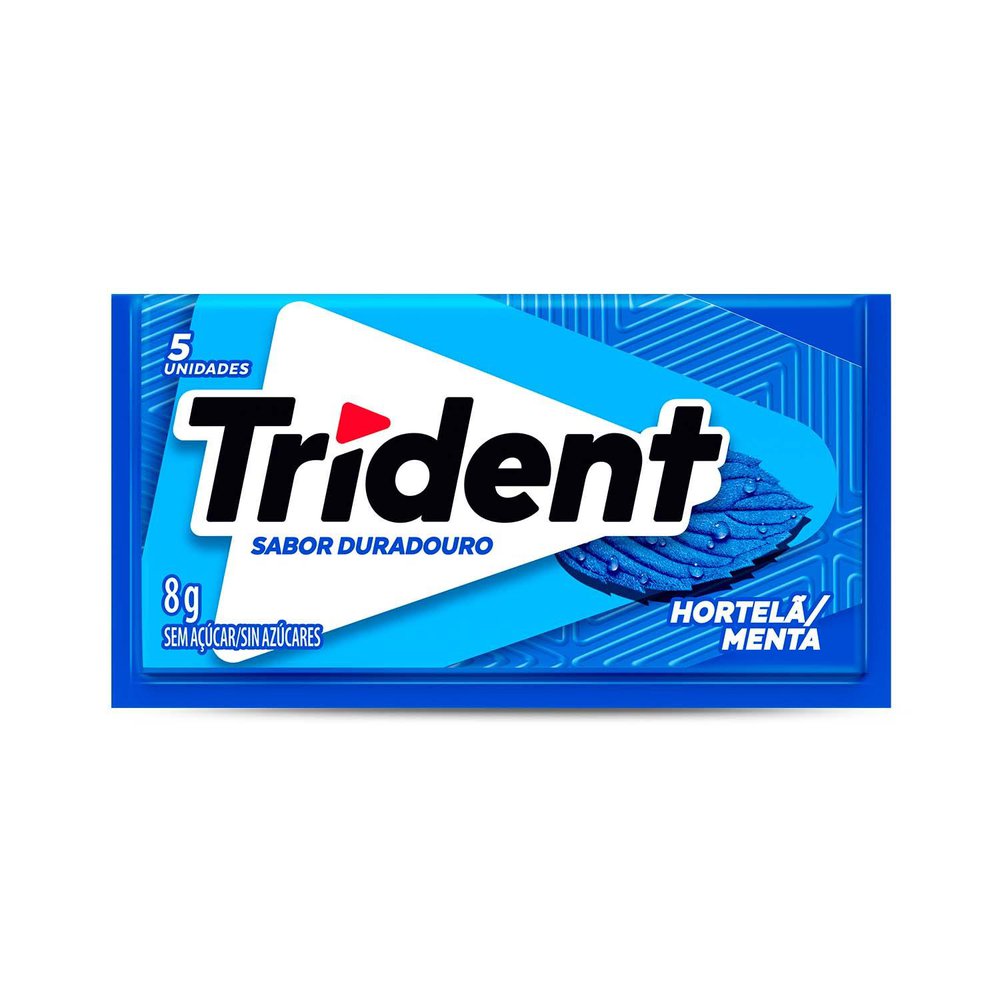 Goma de mascar hortelã Trident 8g - Sonda Supermercado Delivery