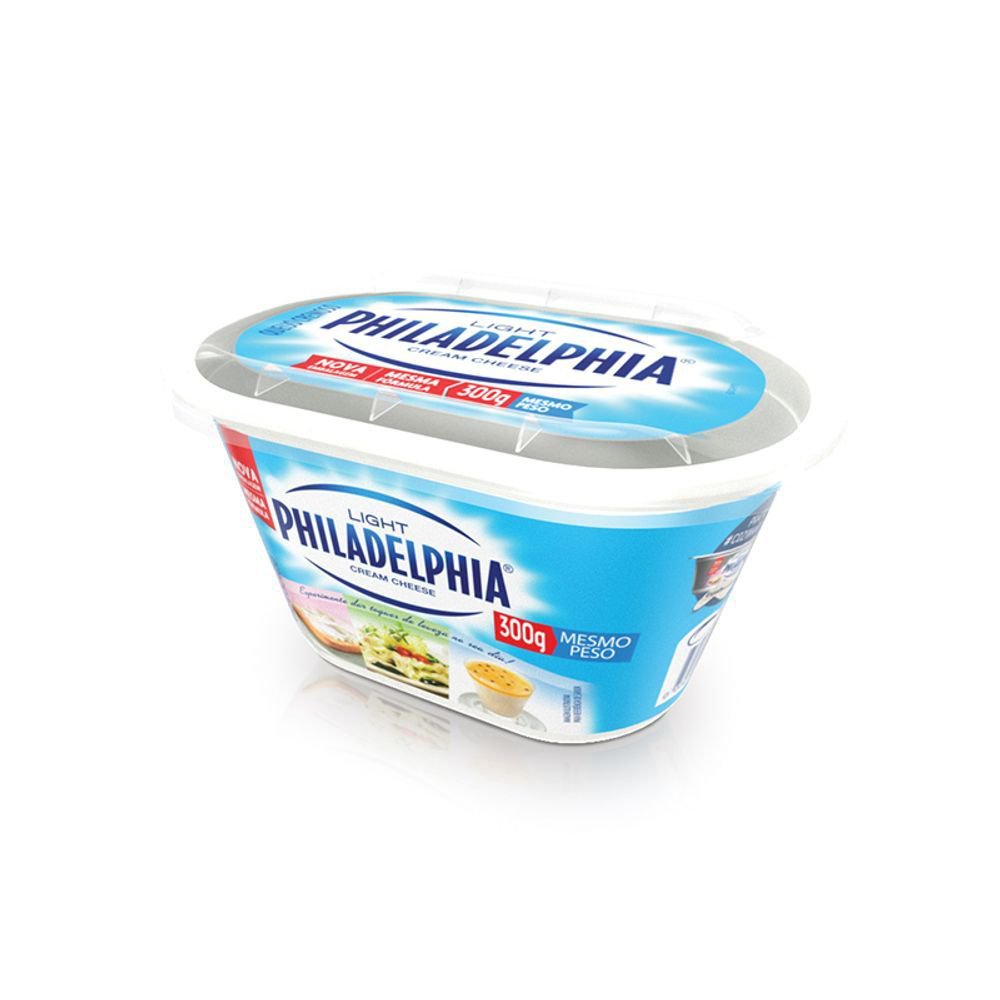 Queijo cream cheese light Philadelphia 300g - Sonda Supermercado