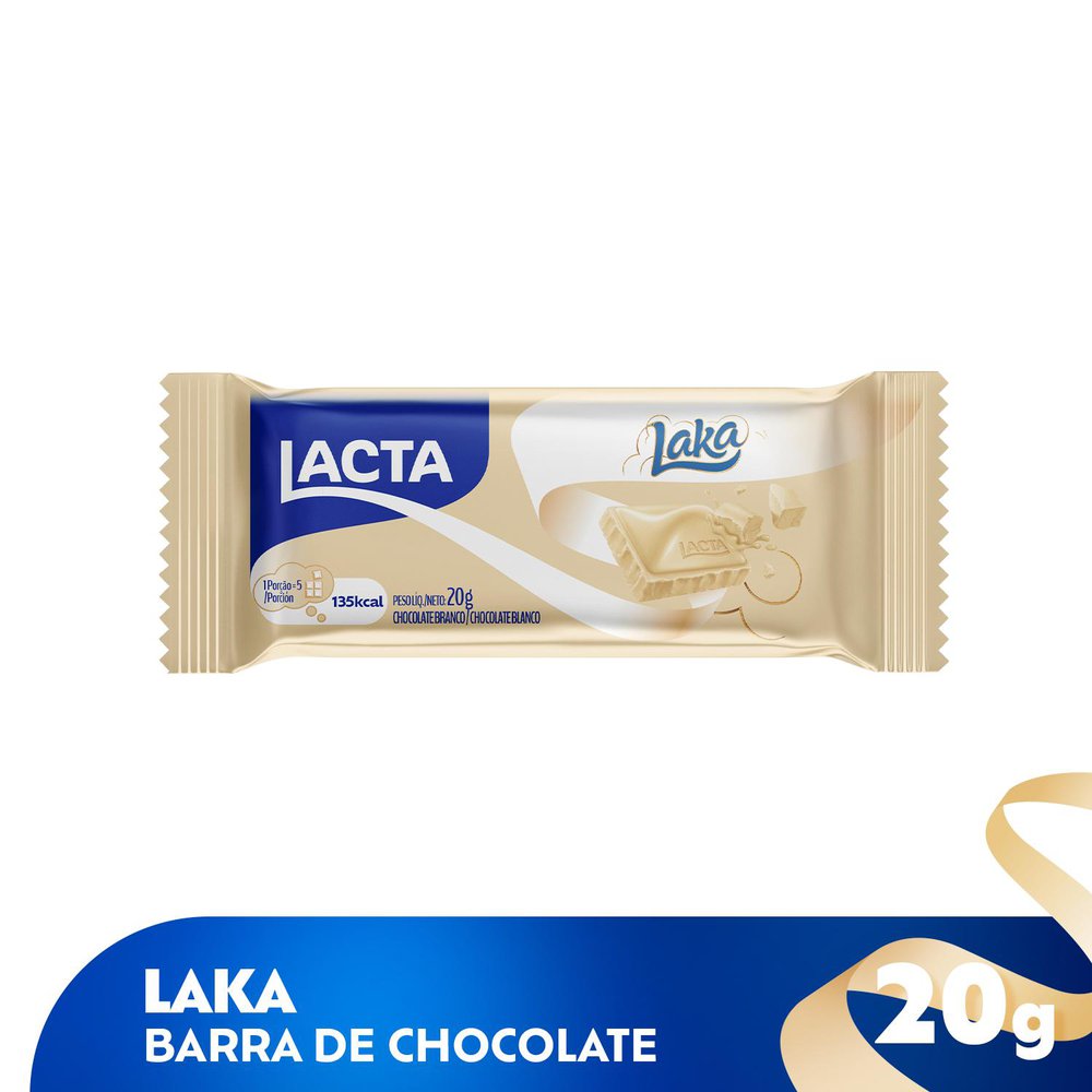 Supermercado Catalão  CHOCOLATE LACTA LAKA 20G