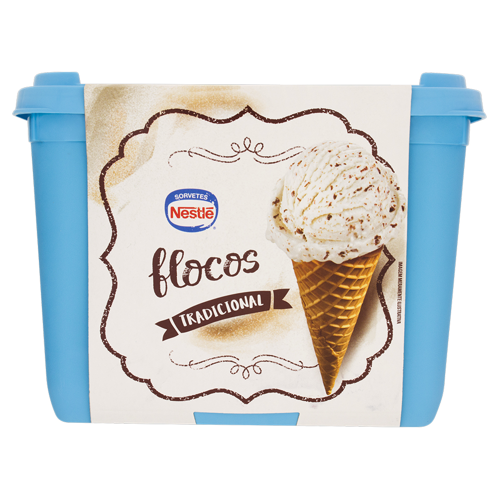 Sorvete Cremoso Flocos 3 Litros – SUPERITI Supermercado Digital em  Blumenau/SC