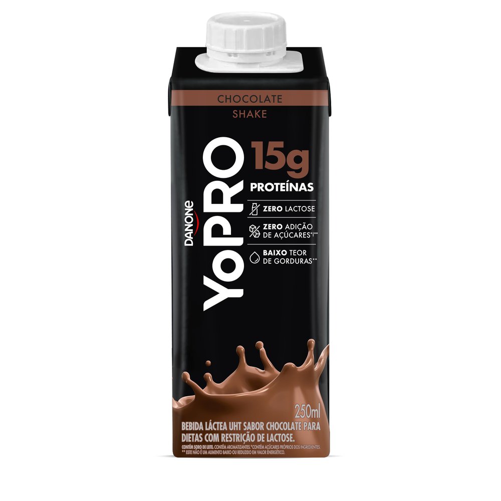 Bebida Láctea Shake Chocolate 15g de Proteínas Yopro 250ml - Sonda