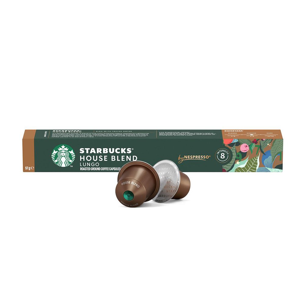 Cápsula de café house blend Starbucks 57g - Sonda Supermercado