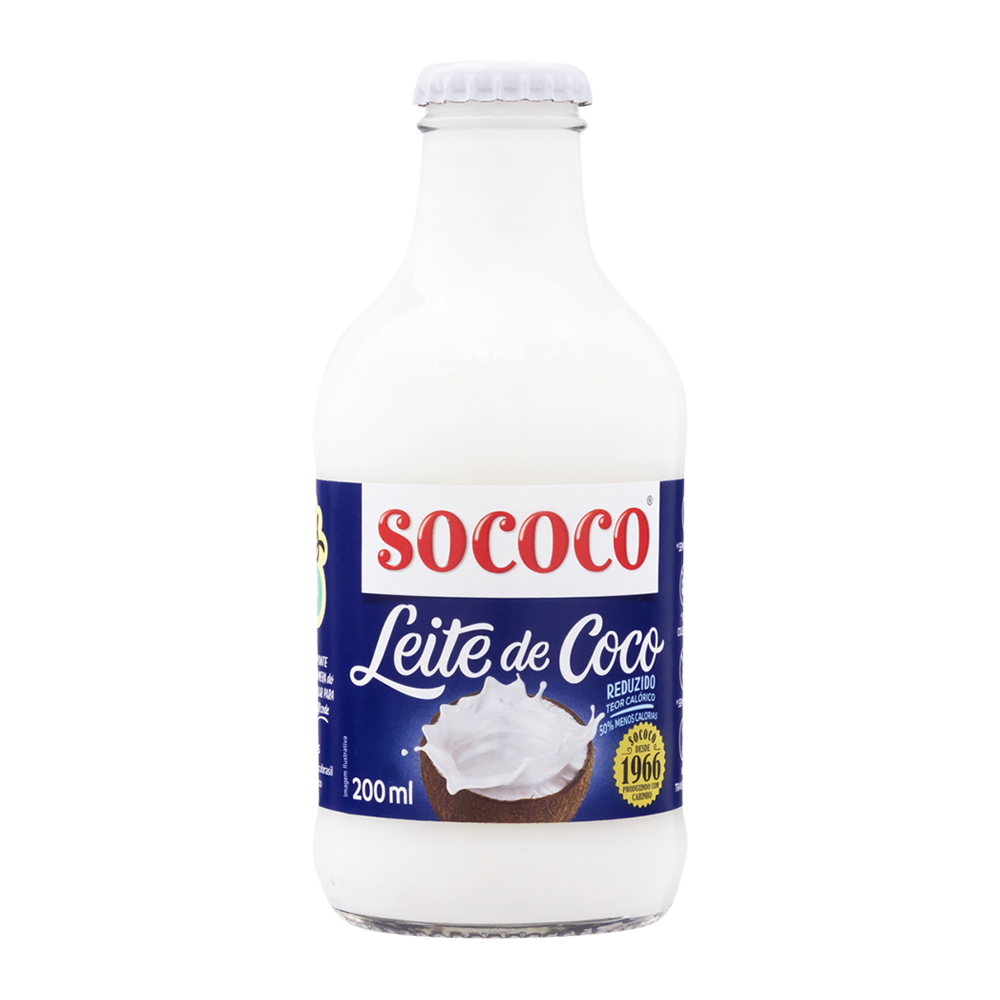 COCO‼️ ミルキーフルイド   ２個 Leite de coco valor calórico reduzido Sococo 200ml - Sonda
