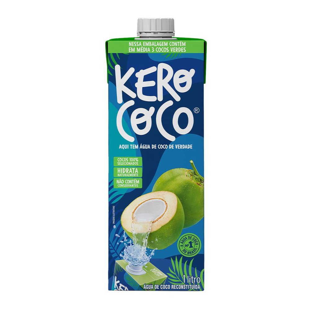 Água de coco Kero Coco 1 Litro - Sonda Supermercado Delivery