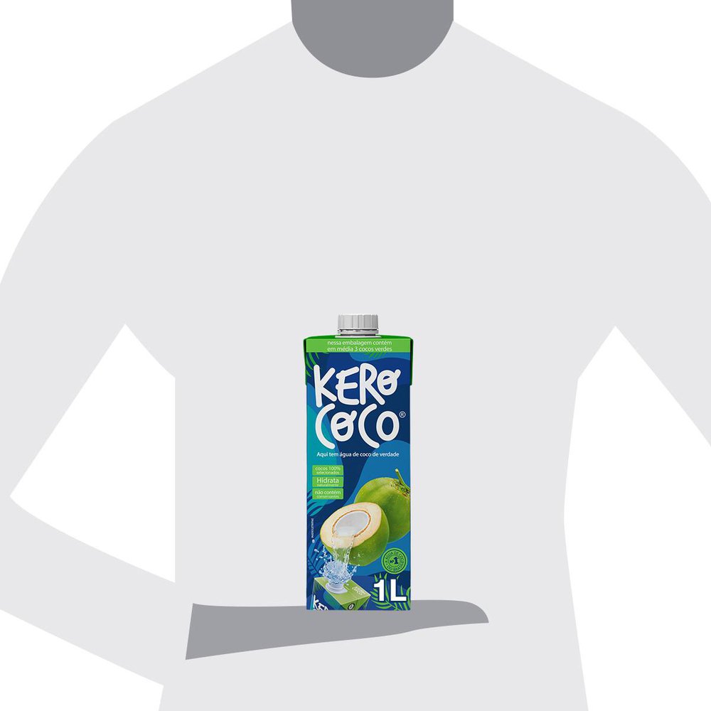 Água de coco Kero Coco 1 Litro - Sonda Supermercado Delivery