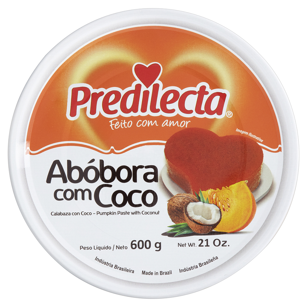 Doce de Abóbora com Coco 650gr