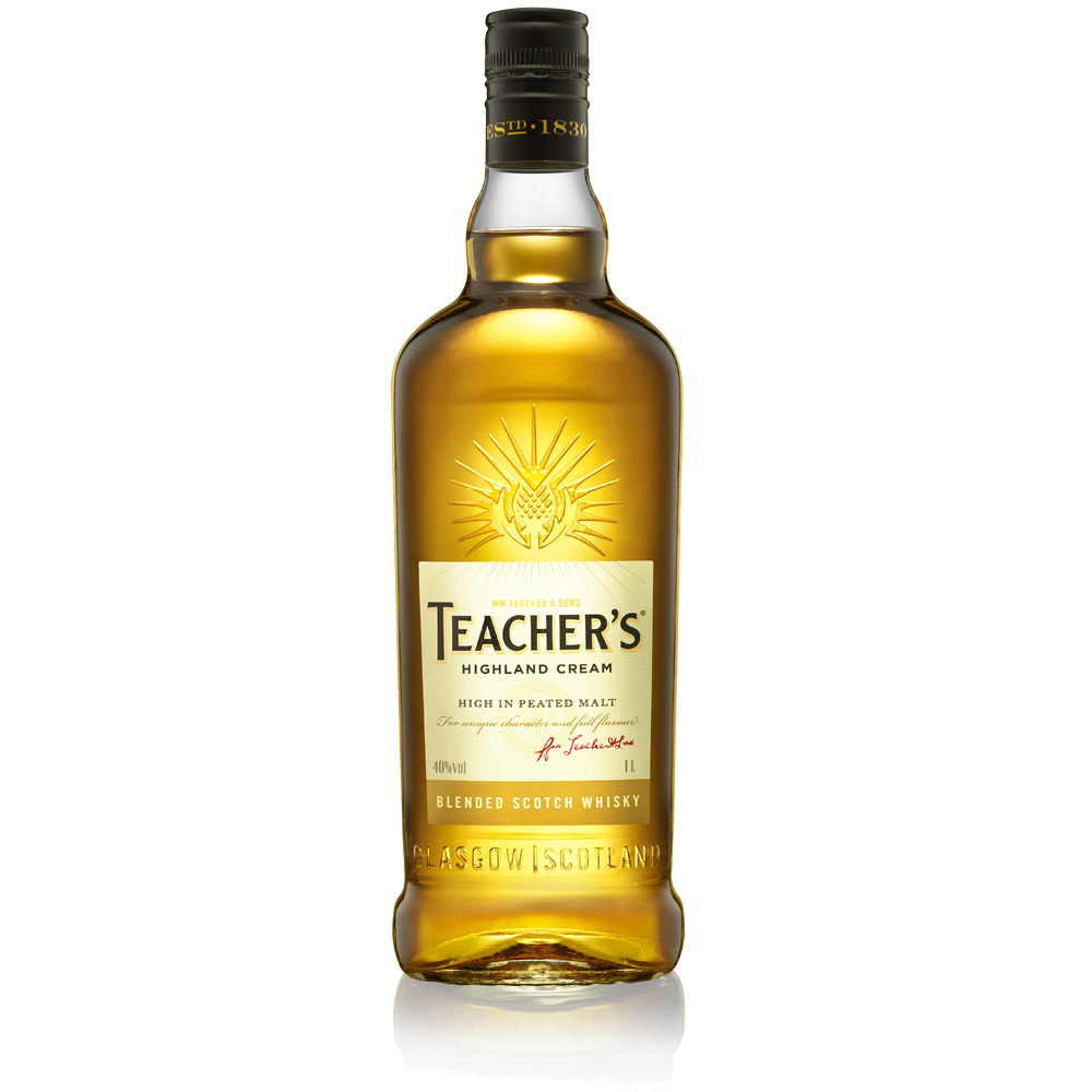 TEACHER‘S  HIGHLAND ウイスキー1L43度 Whisky Teacher s Highland 1 Litro - Sonda Supermercado Delivery