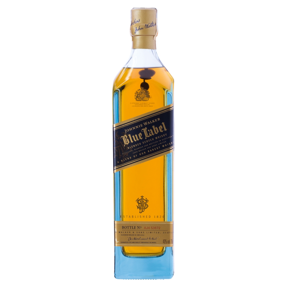 Whisky blue label Johnnie Walker 750ml - Sonda Supermercado Delivery