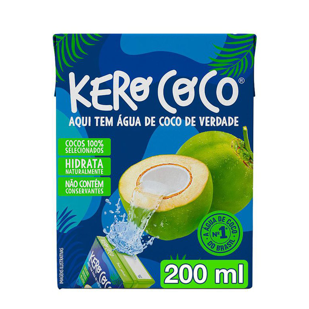 Água de coco Kero Coco 200ml - Sonda Supermercado Delivery