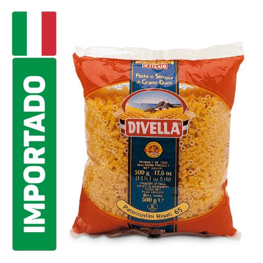 MACARRÃO DIVELLA PATERNOSTINI RIGATI 65 500G - Imagem em destaque