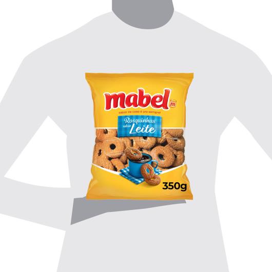 Biscoito Rosquinha Leite Mabel Pacote 350G - Imagem em destaque