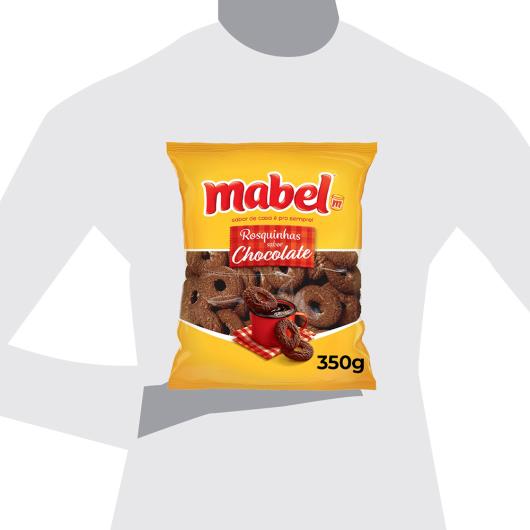Biscoito Rosquinha Chocolate Mabel Pacote 350G - Imagem em destaque