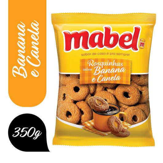 Biscoito Rosquinha Banana E Canela Mabel Pacote 350G - Imagem em destaque