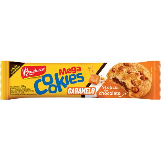 Mega Cookies Caramelo Bauducco 80g - Imagem em destaque