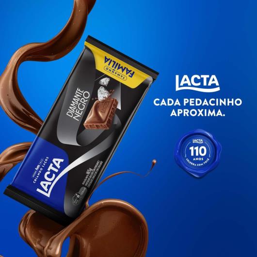 Chocolate Lacta Diamante Negro 165g - Imagem em destaque