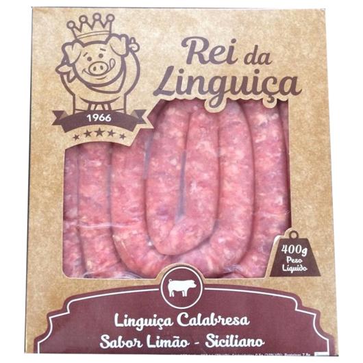 Linguiça Rei da Linguiça calabresa limão siciliano 400g - Imagem em destaque