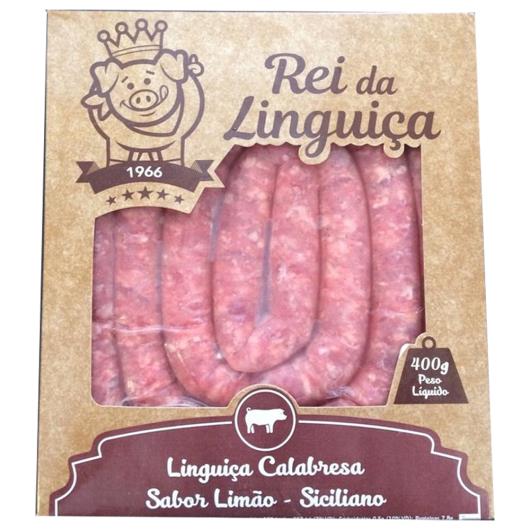 Linguiça Rei da Linguiça calabresa limão siciliano 400g - Imagem em destaque