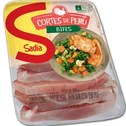 Peito de Peru Sadia em bifes 800g - Imagem em destaque